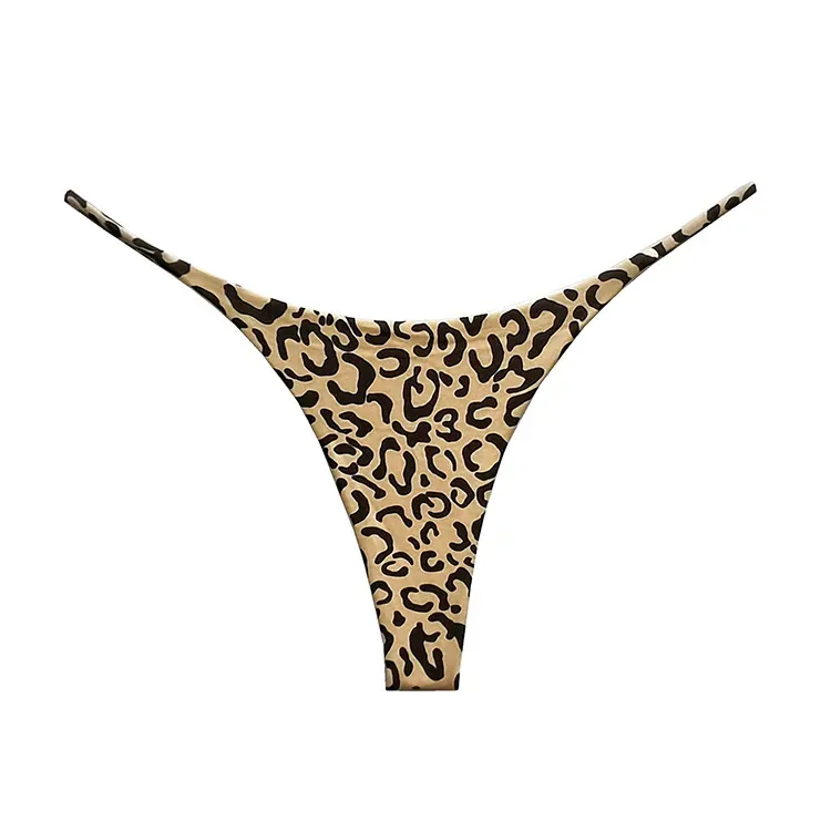 Leopard thong