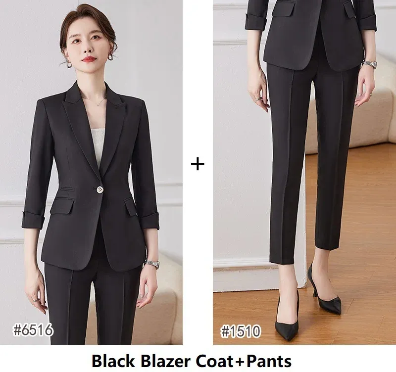 Black Pantsuits