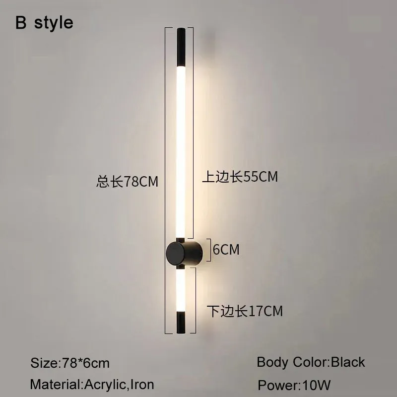 Black B Style China 8-10W Neutral Light