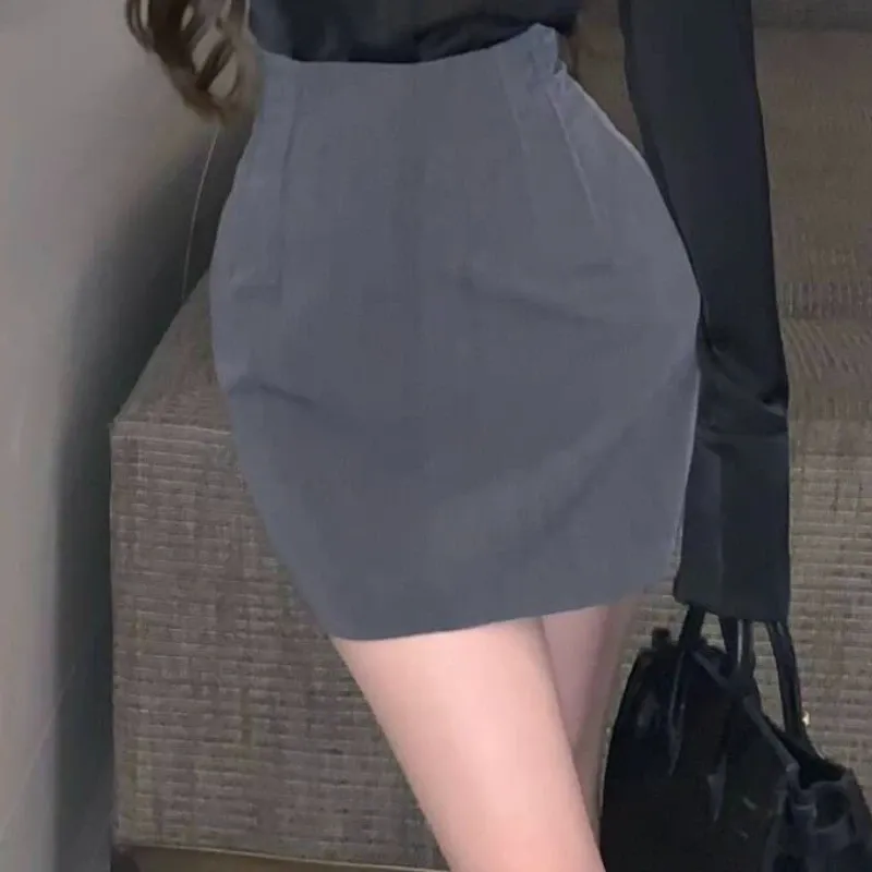 Gray skirt