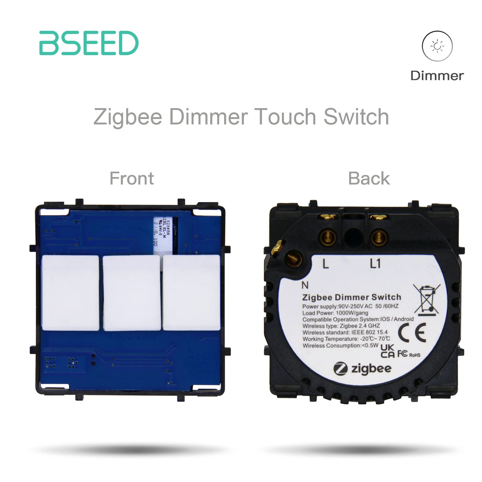 Color:Dimmer Switch Part