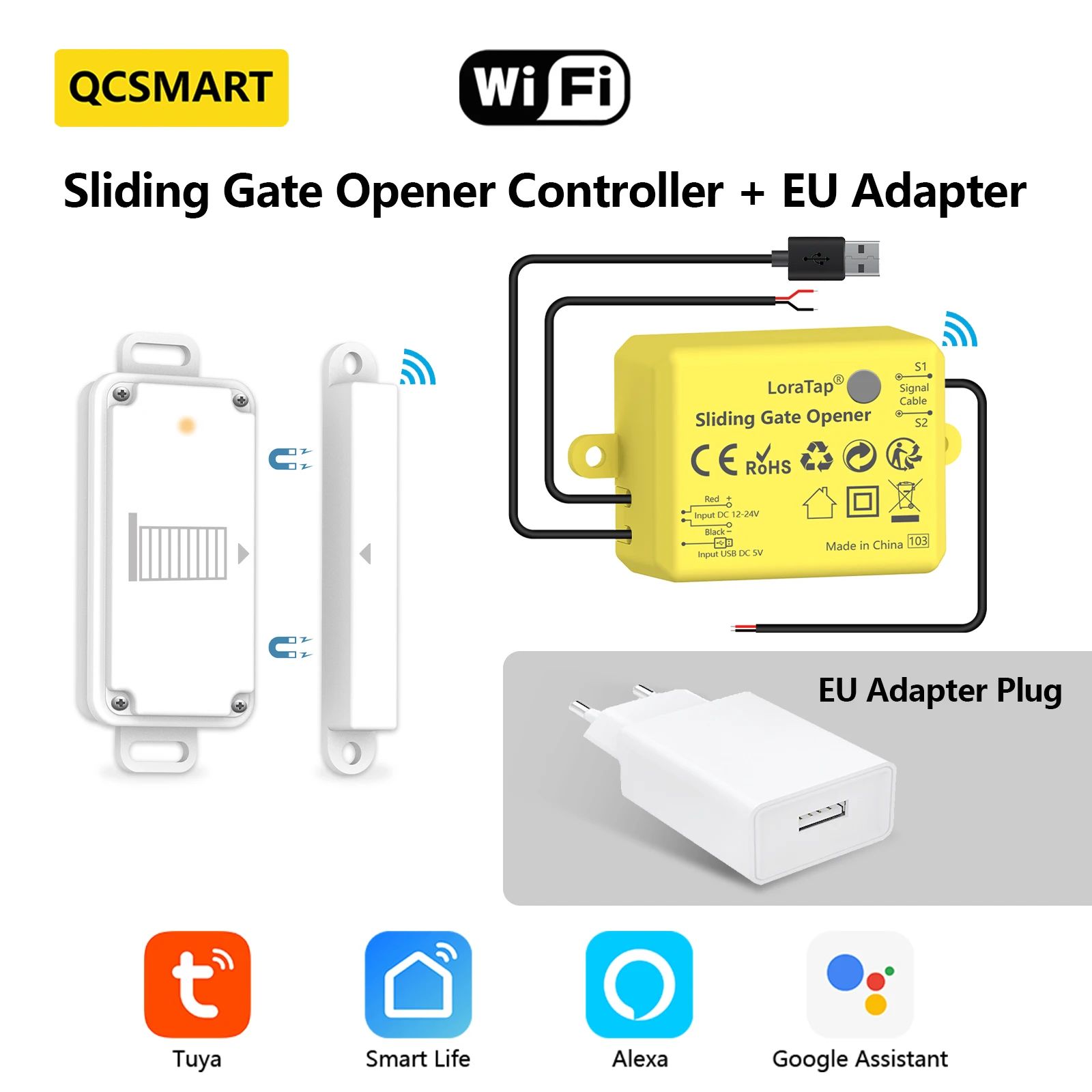 Cor: Kit de plugue adaptador UE