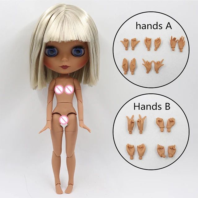 8800dark Matte Face-30cm Height Doll