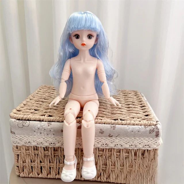 Blue B1 Grey-Only Doll
