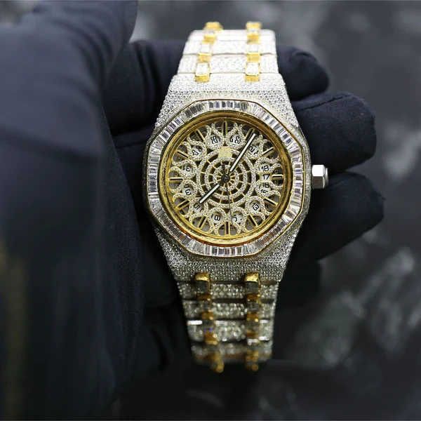 3-Luxury Custom Hip Hop Watch Unique L