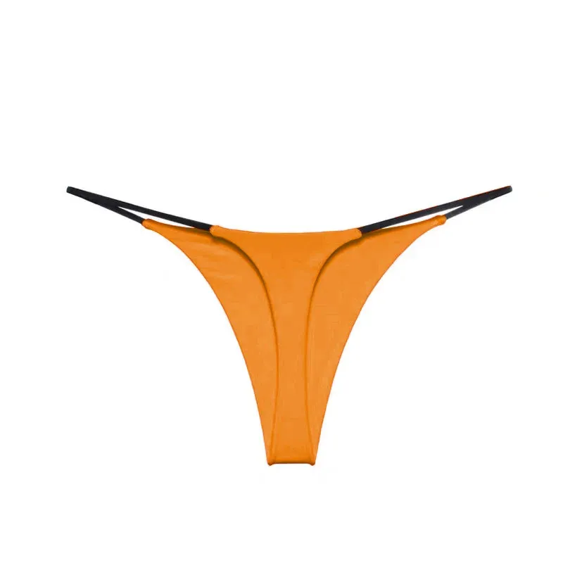 Orange thong