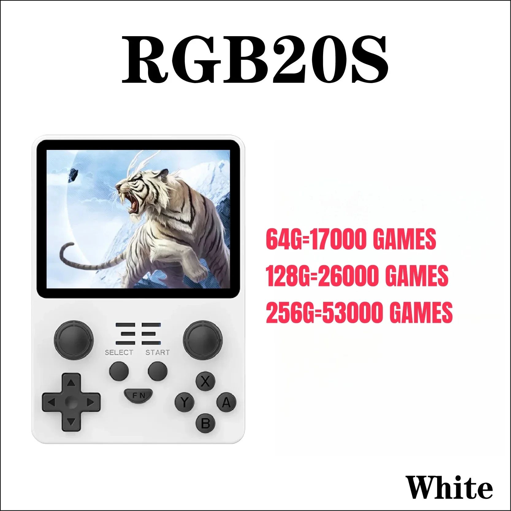 اللون: RGB20S أبيض