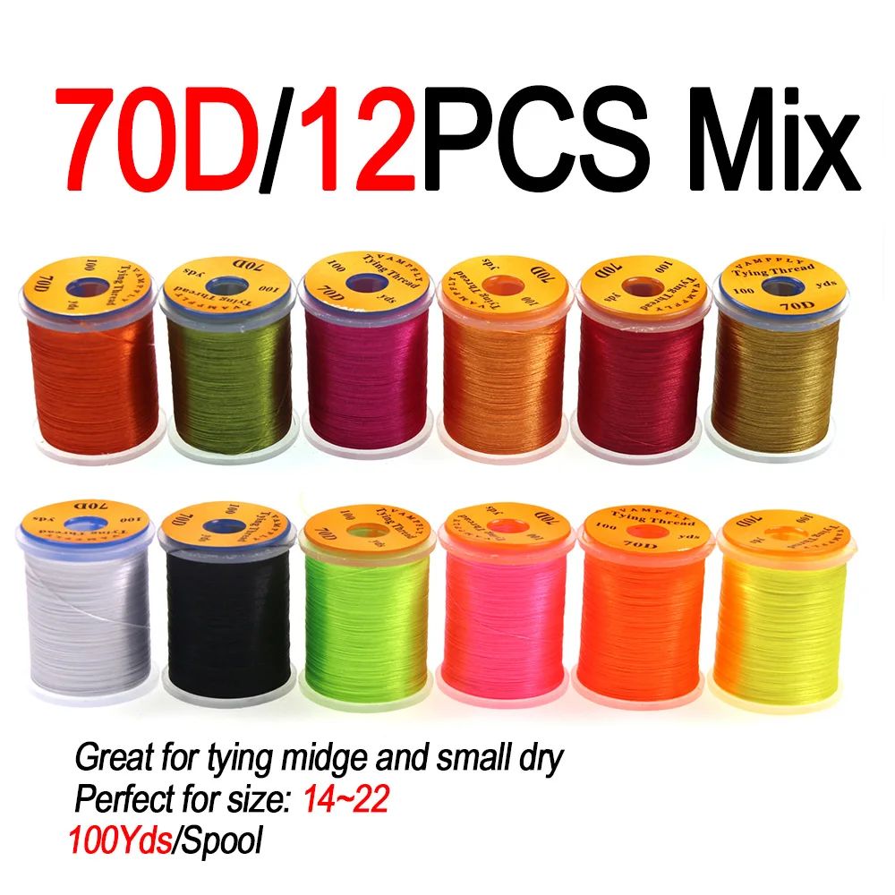 Color:70D 12pcs Mix