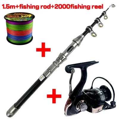 Color:1.5M Rod HK2000 Reel