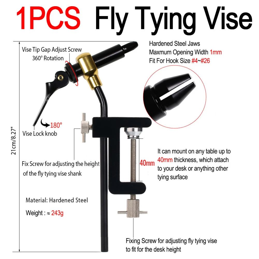 Color:1pcs 1mm Vise