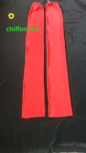 chiffon red