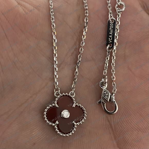 Zilveren ketting+kleur15