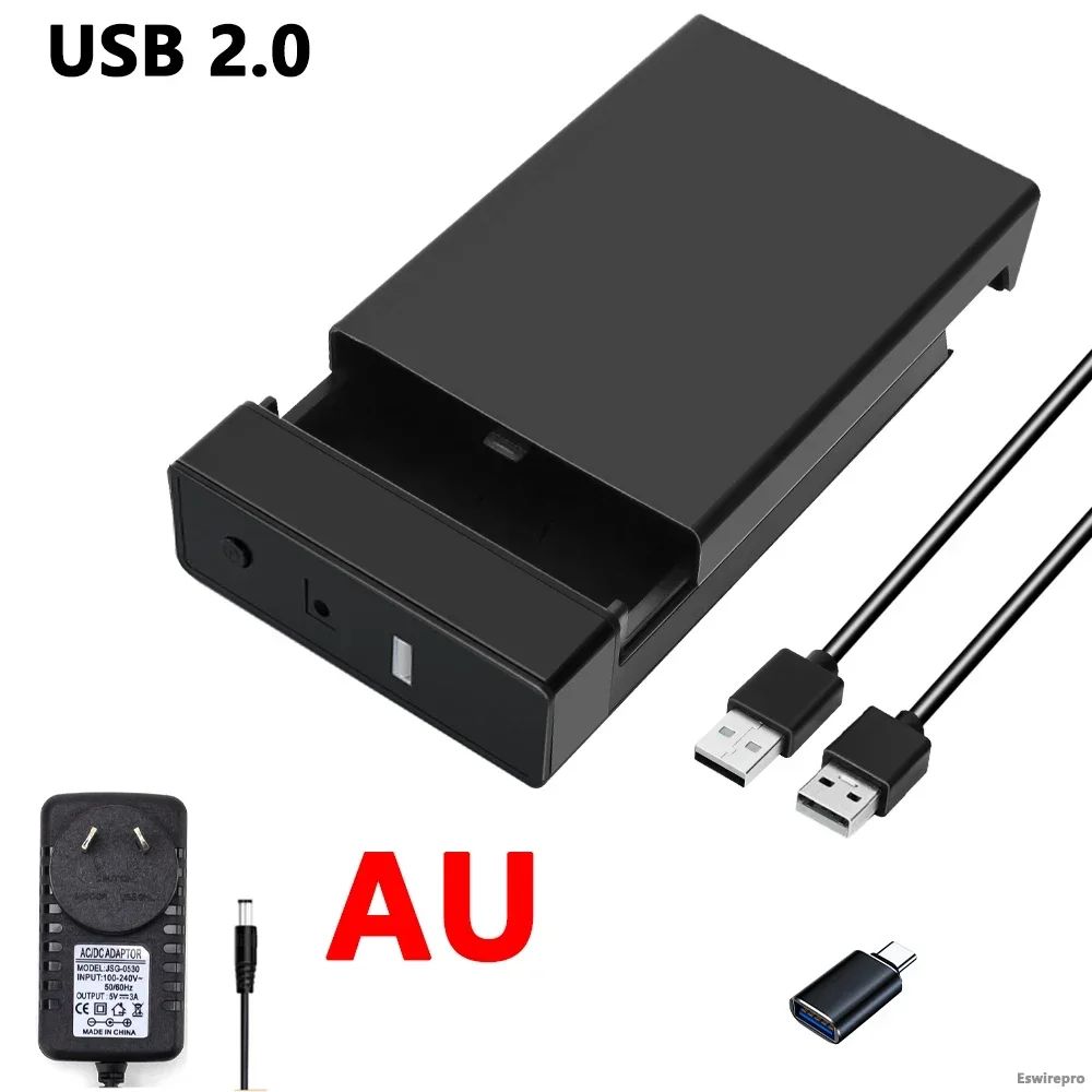 Kleur: USB 2.0 AU-stekker