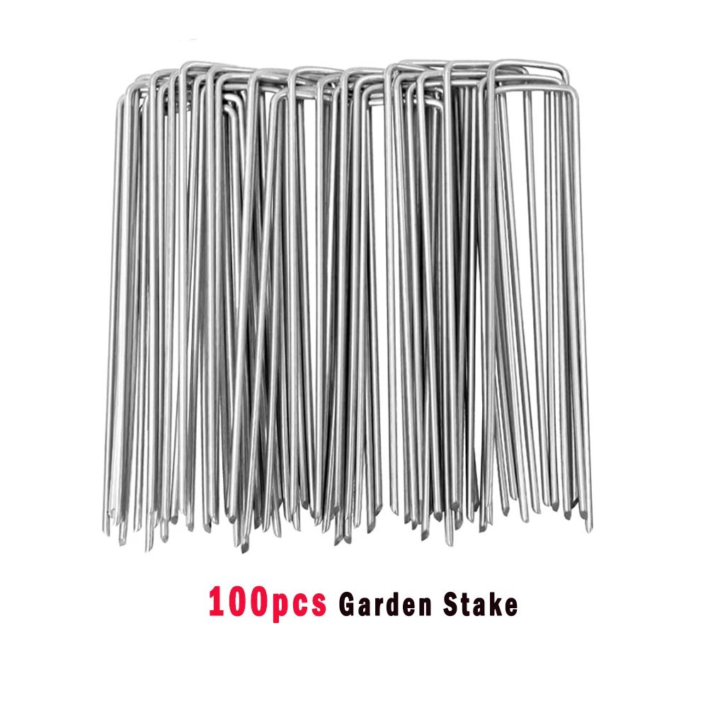 10 x 4 cm (4 x 1,5 Zoll) – 100 Stück Gartenstecker