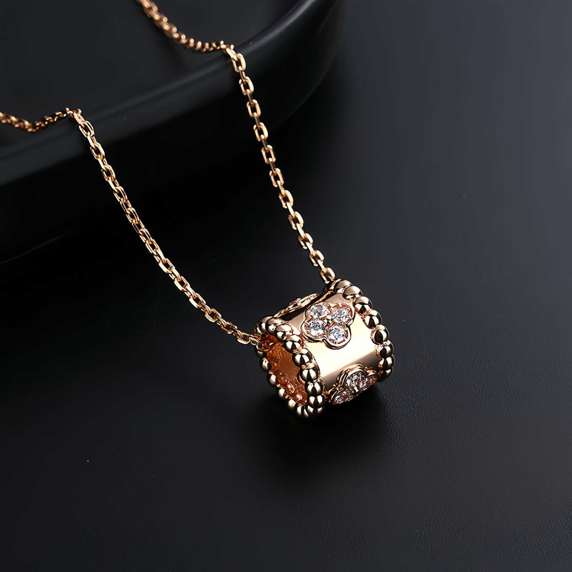 Kaleidoscope -halsband - Rose Gold