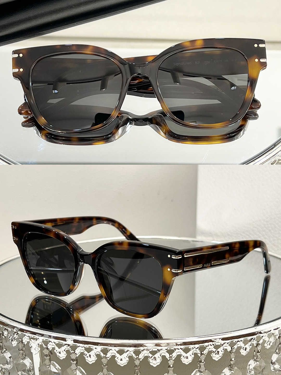 10 Tortoise Shell Grey