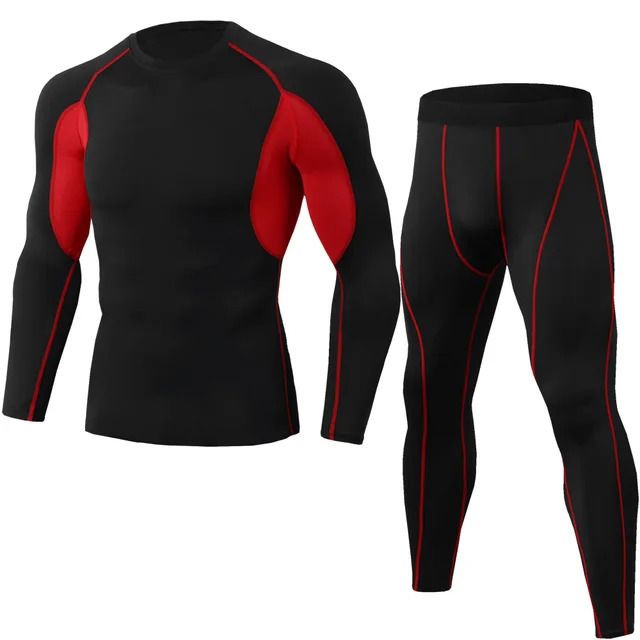 Black-red-set