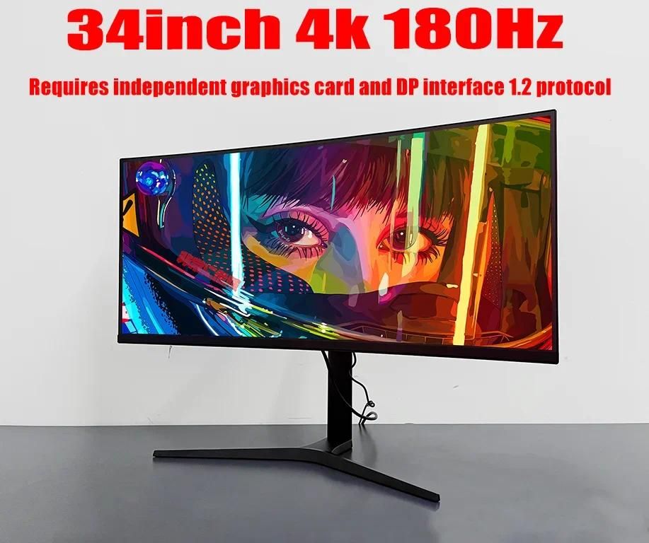 영국 플러그 34 인치 4K 180Hz