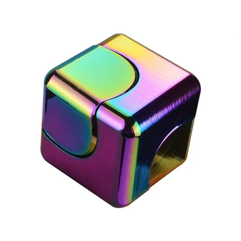 Rainbow Metal Cube