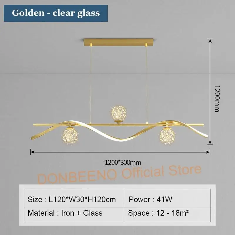 Golden - A L120cm Blanc Chaud