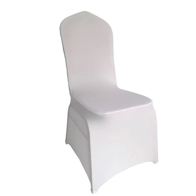 White-20pcs Chair Cover