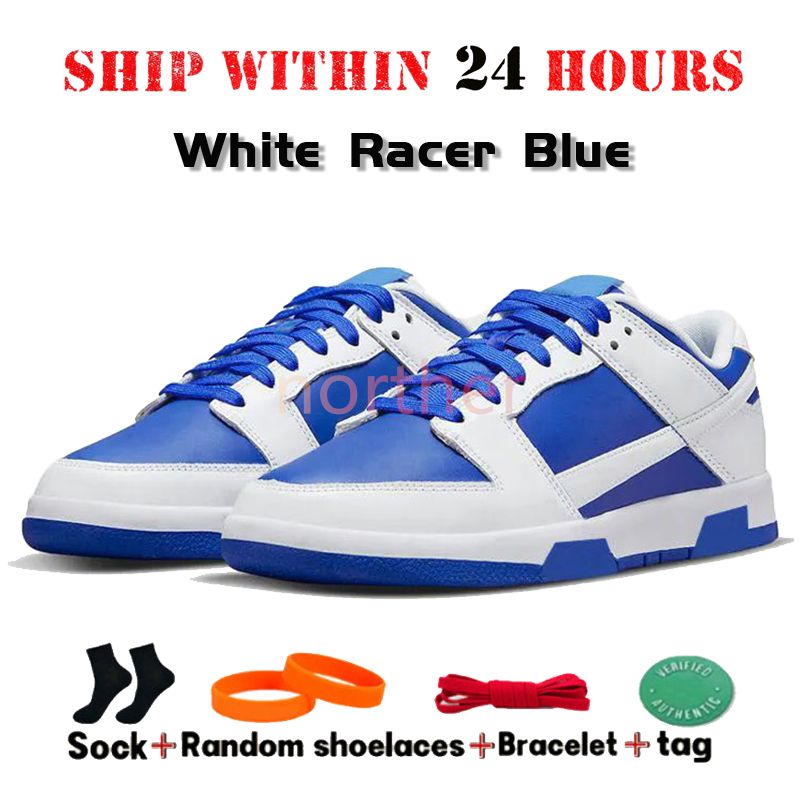 31 White Racer Blue