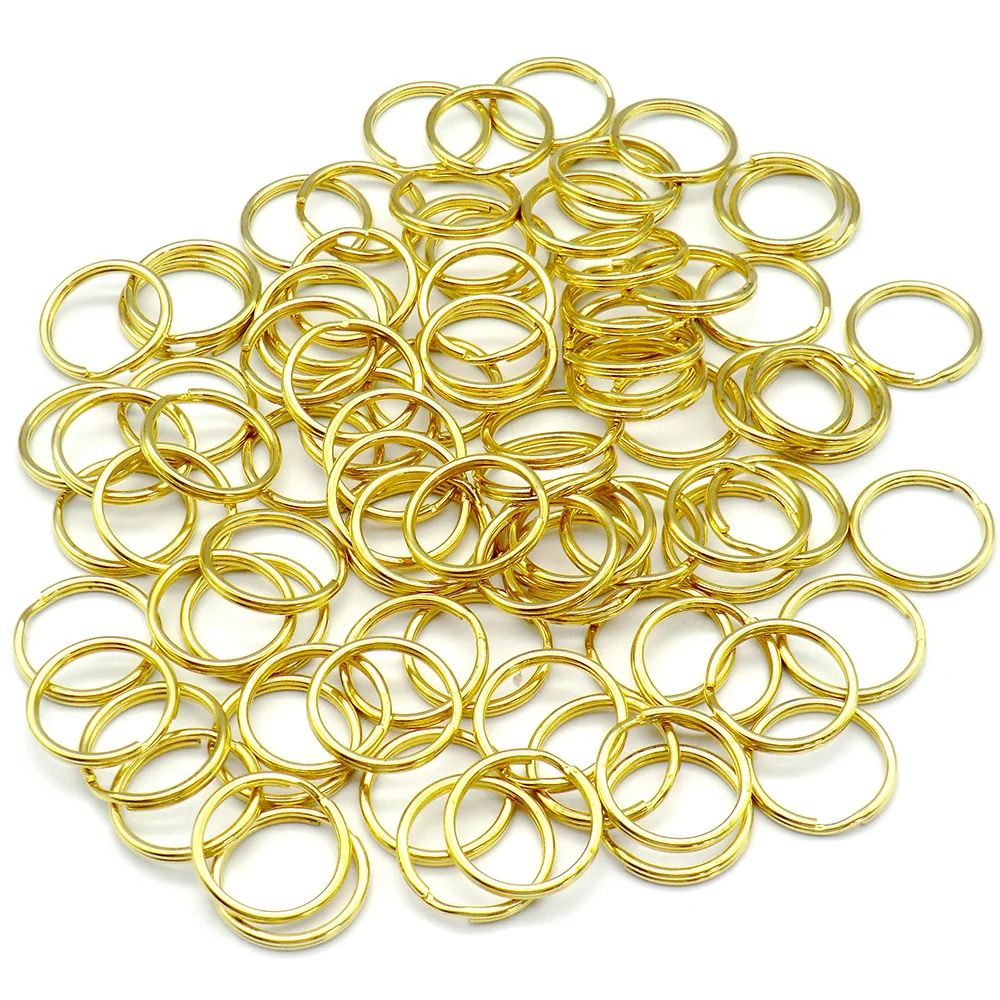 Kolor: Goldsize: średnica 15 mm-100pcs