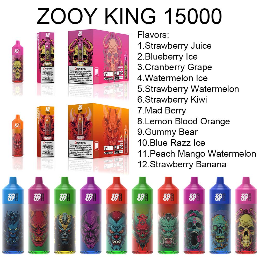 Zooy King 15K-slumpmässig blandade smaker