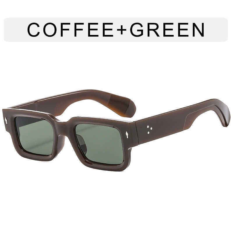 Coffee Frame Dark Green-Metal Hinge