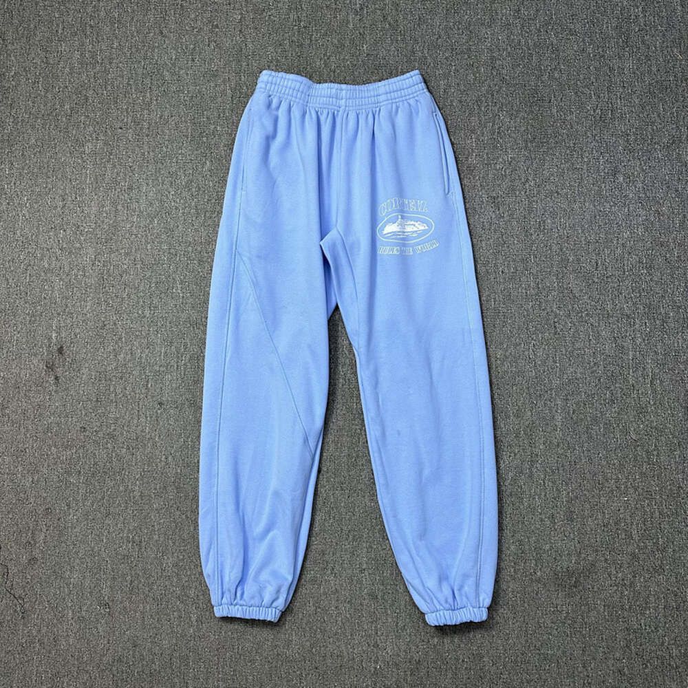 913 Pantaloni da guardia blu cielo