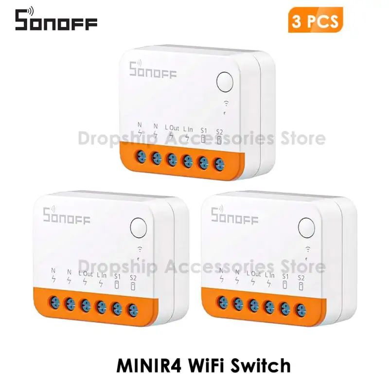 Color:3PCS SONOFF MINIR4