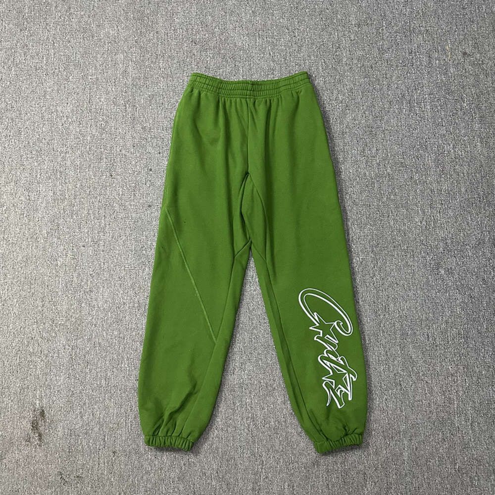 912 Pantalones de guardia verdes