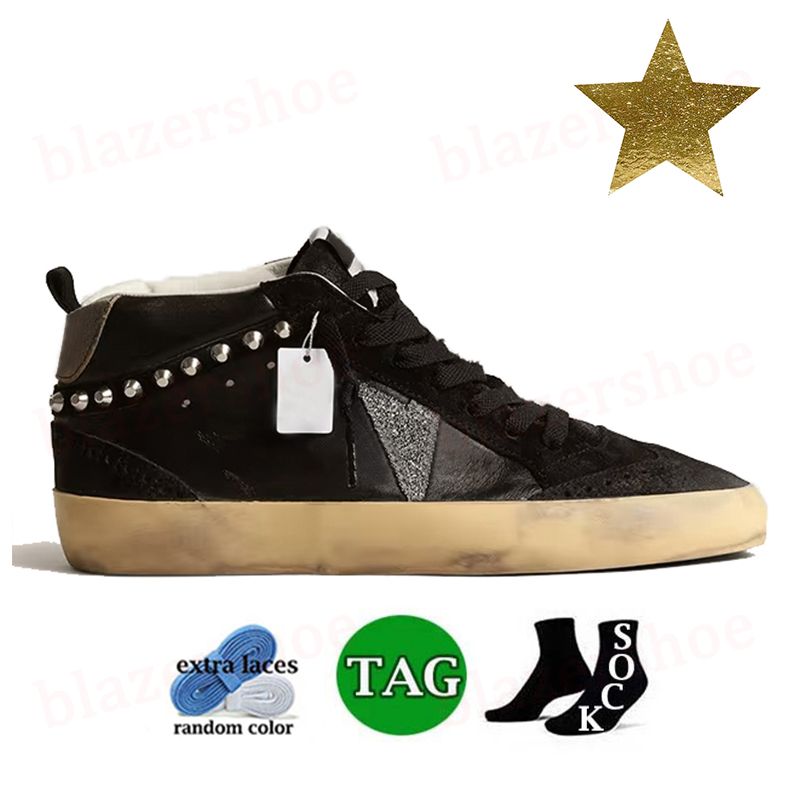 M66 Black Nappa i zamsz z Swarovski