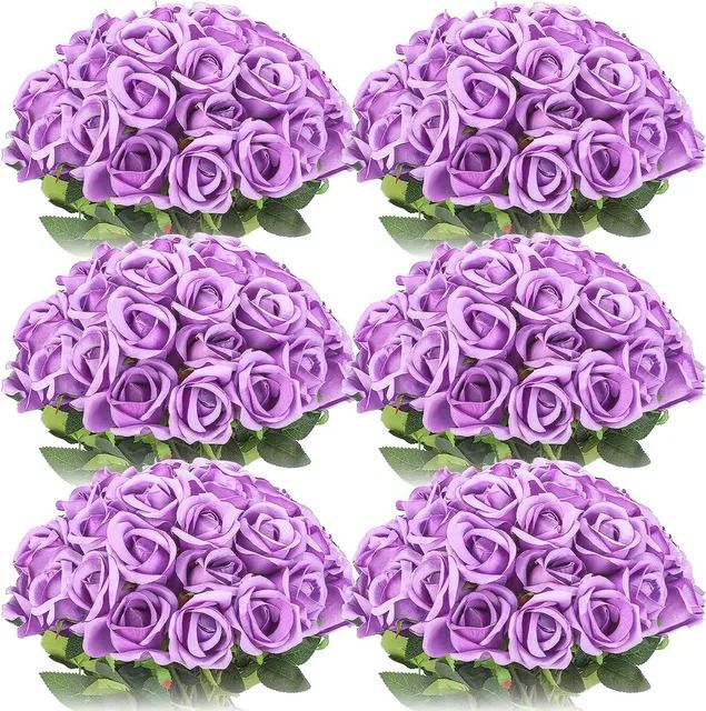 Soie Violet 50pcs