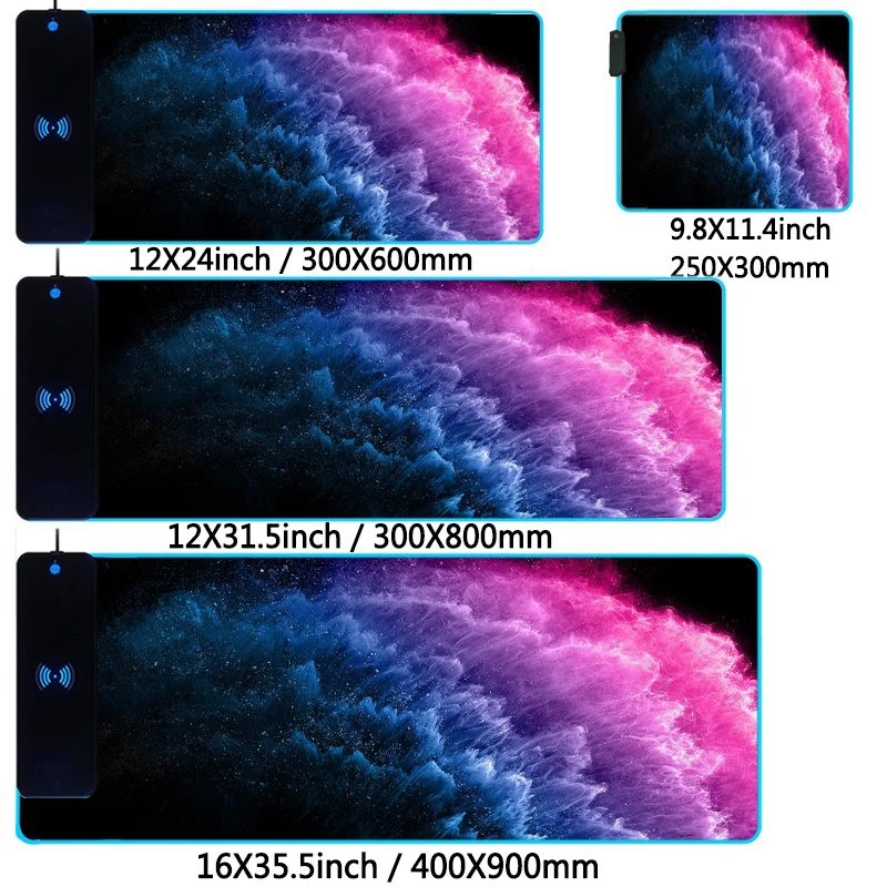 Цвет: коврик для мыши 5. Размер: 400X900X3 мм.