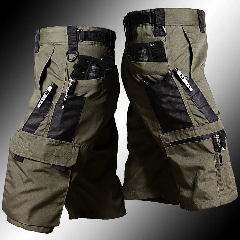 shorts verdes do exército