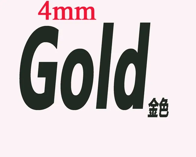 Gouden 4 mm