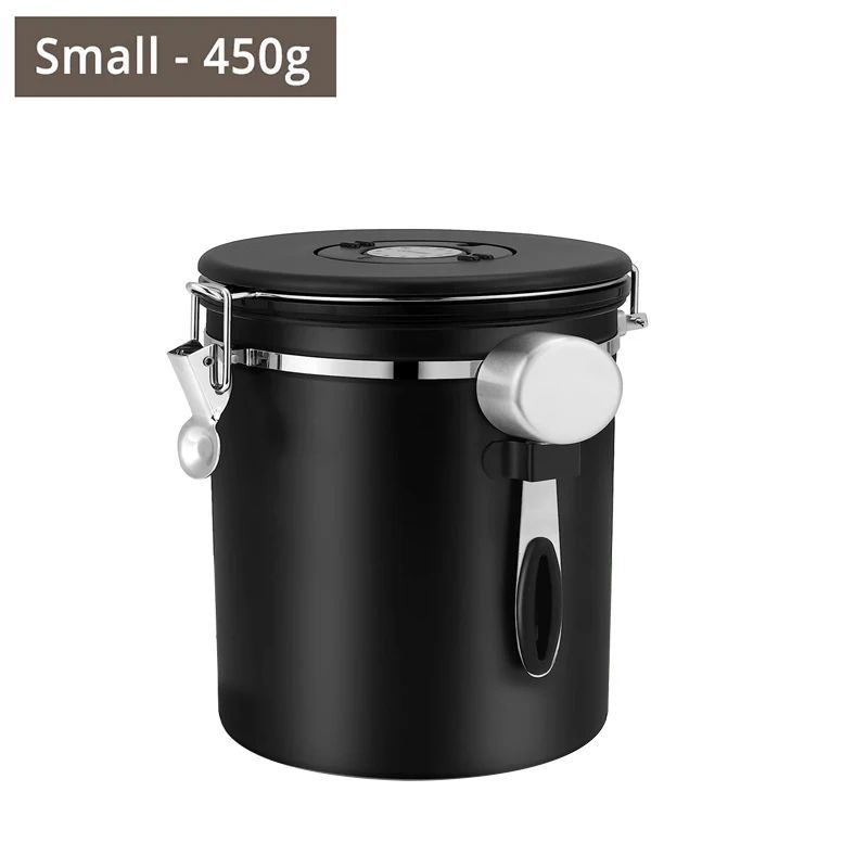 Color:Black 1200ml Spoon