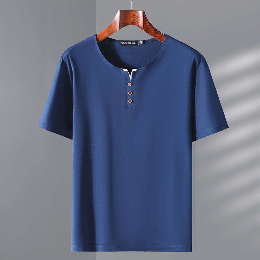 2061 Short sleeved blue