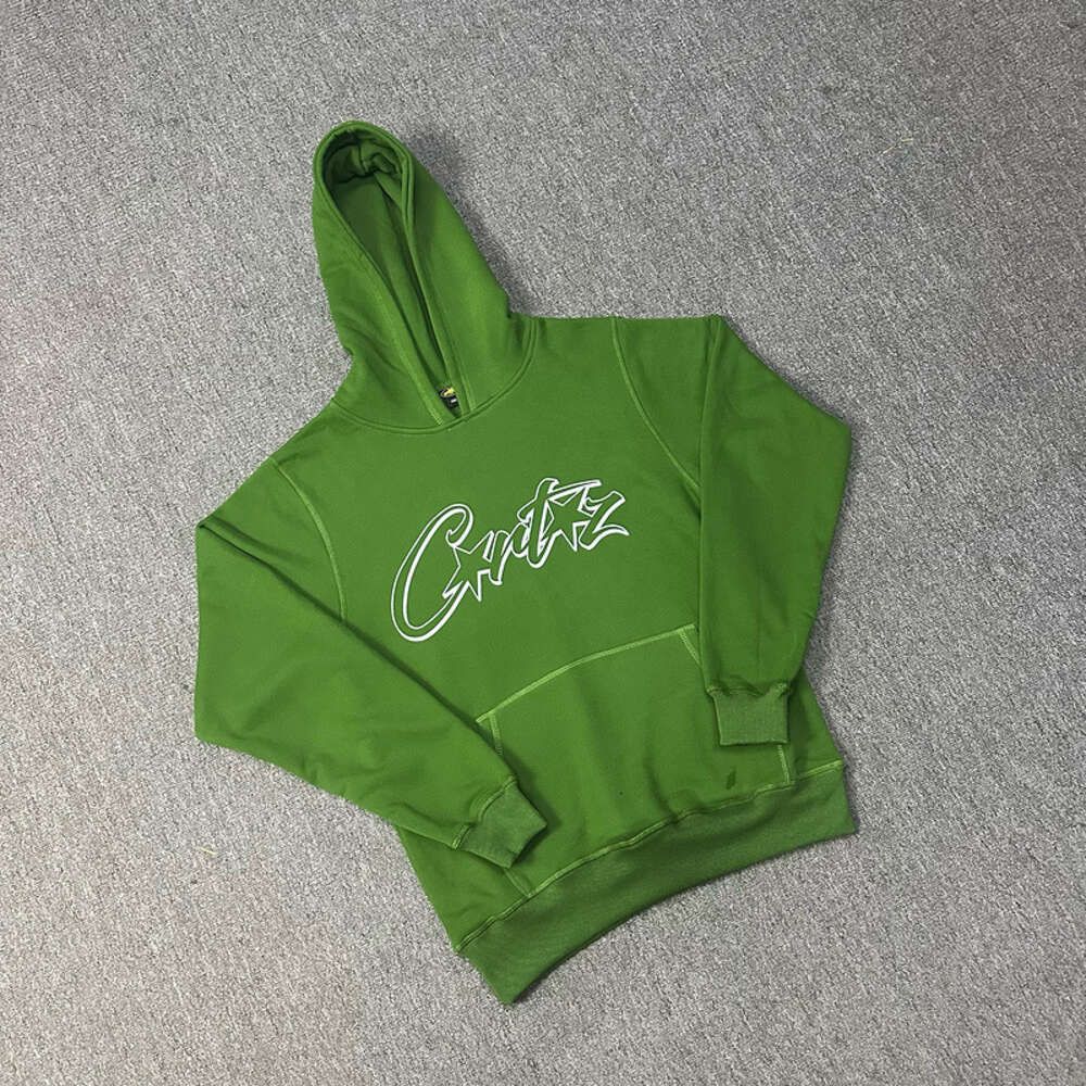 Sweat à capuche vert 912