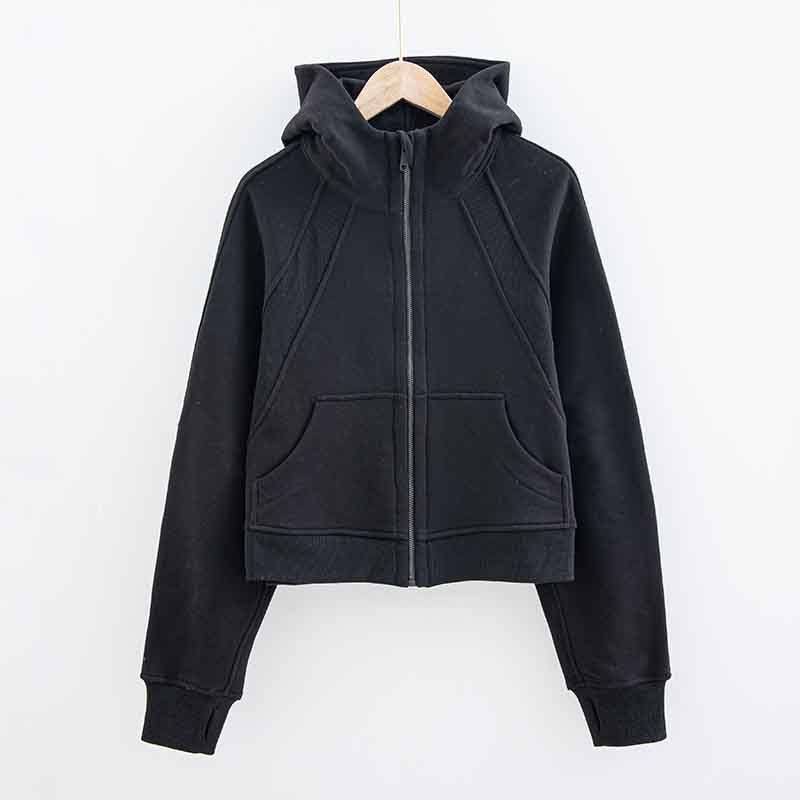 Black【Full-Zip Hoodie】