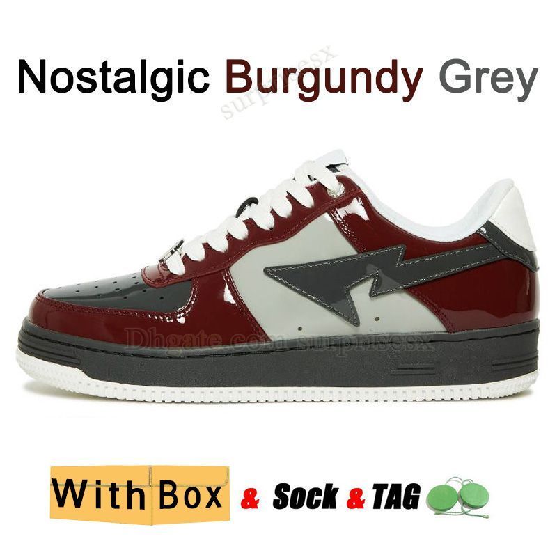 A34 nostalgiczny Burgundii Gray 36-45