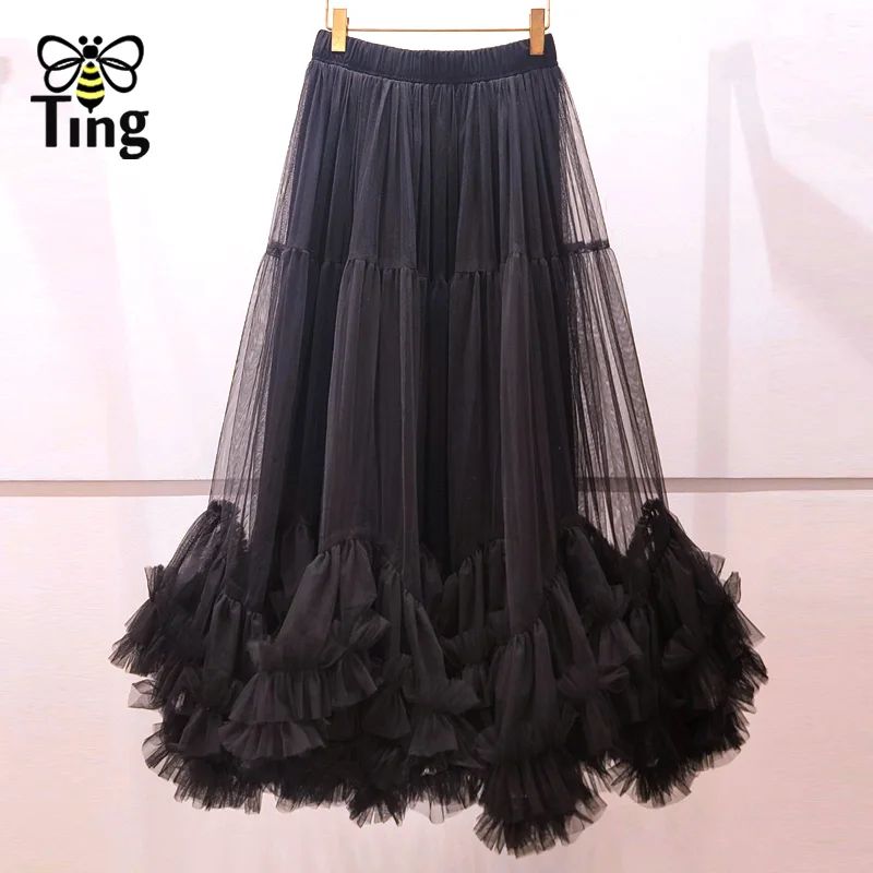 black ruffles