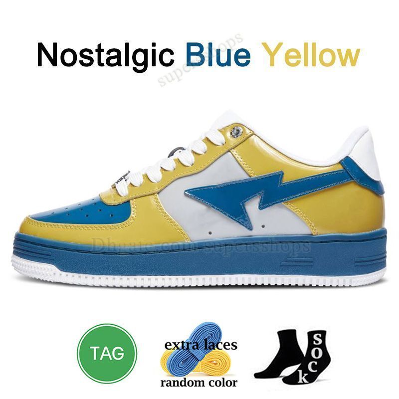 A33 Bleu Nostalgique Jaune 36-45