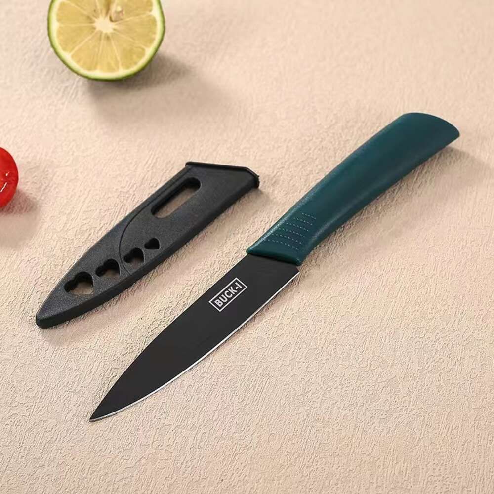 Jade Green Fruit Knife with Knife Cover