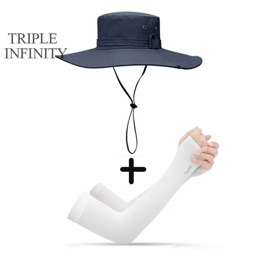 Ensemble de chapeau bleu b