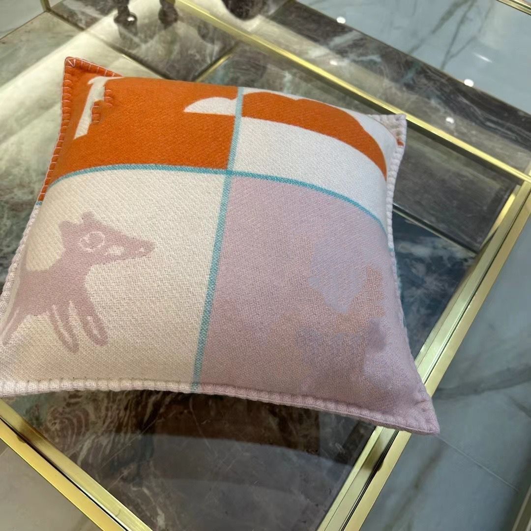 pink new cushion