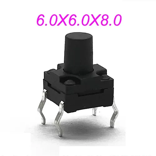 6X6 Waterproof DIP 50pieces H 8MM