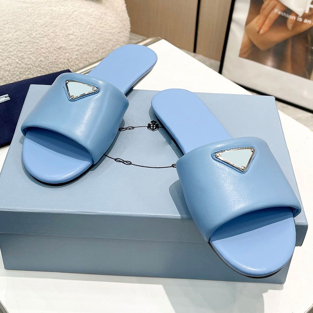 blå sandaler