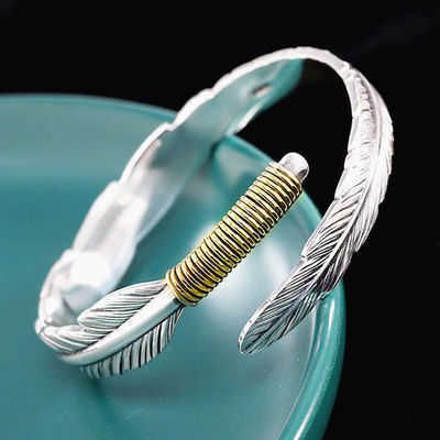 Feather Bracelet for Men